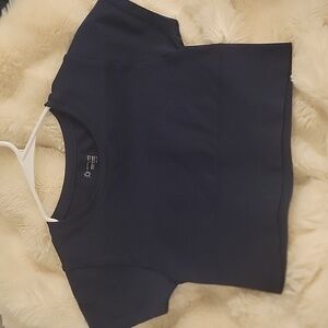 Navy Blue Crop Top - Offline Aerie